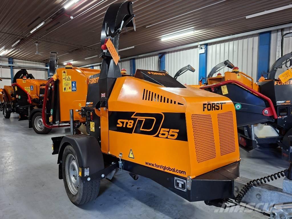 Forst ST8D Koksnes šķeldotāji