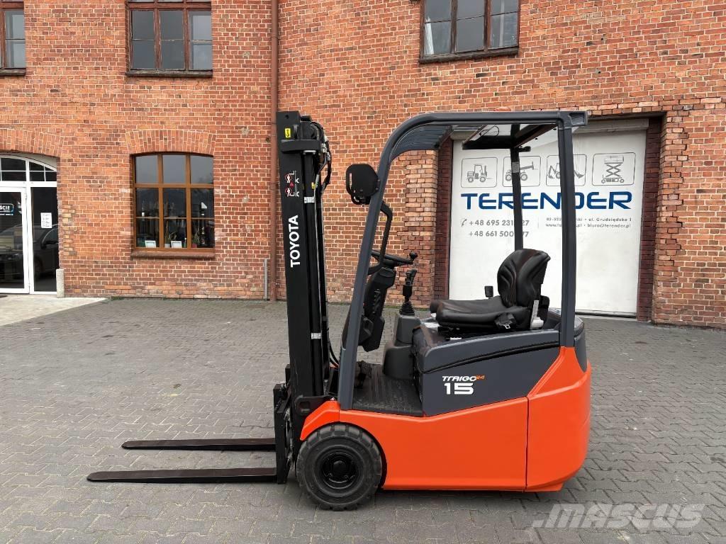 Toyota 7 FBEST 15 Elektriskie iekrāvēji