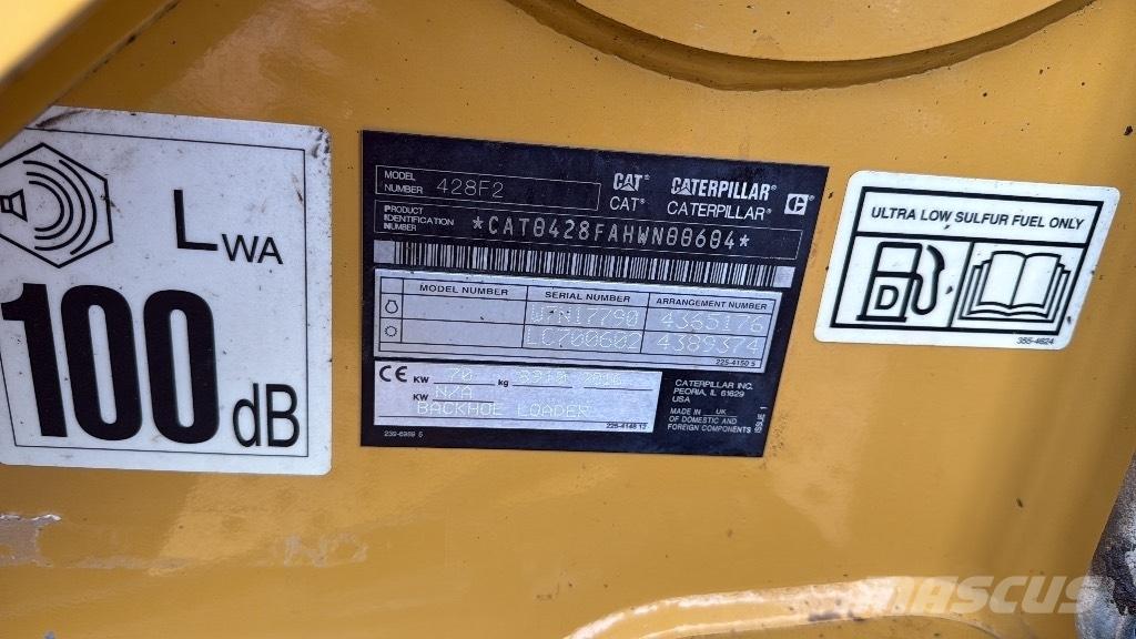 CAT 428 F Ekskavatori-iekrāvēji