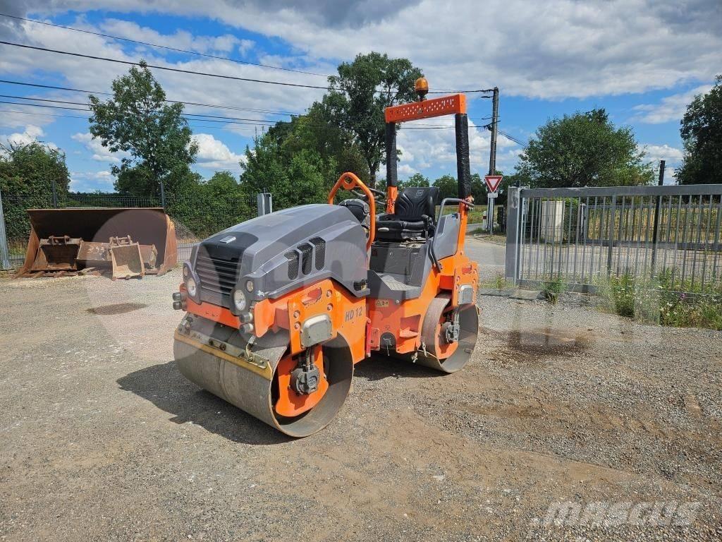 Hamm HD 12 Divvalču grunts veltņi