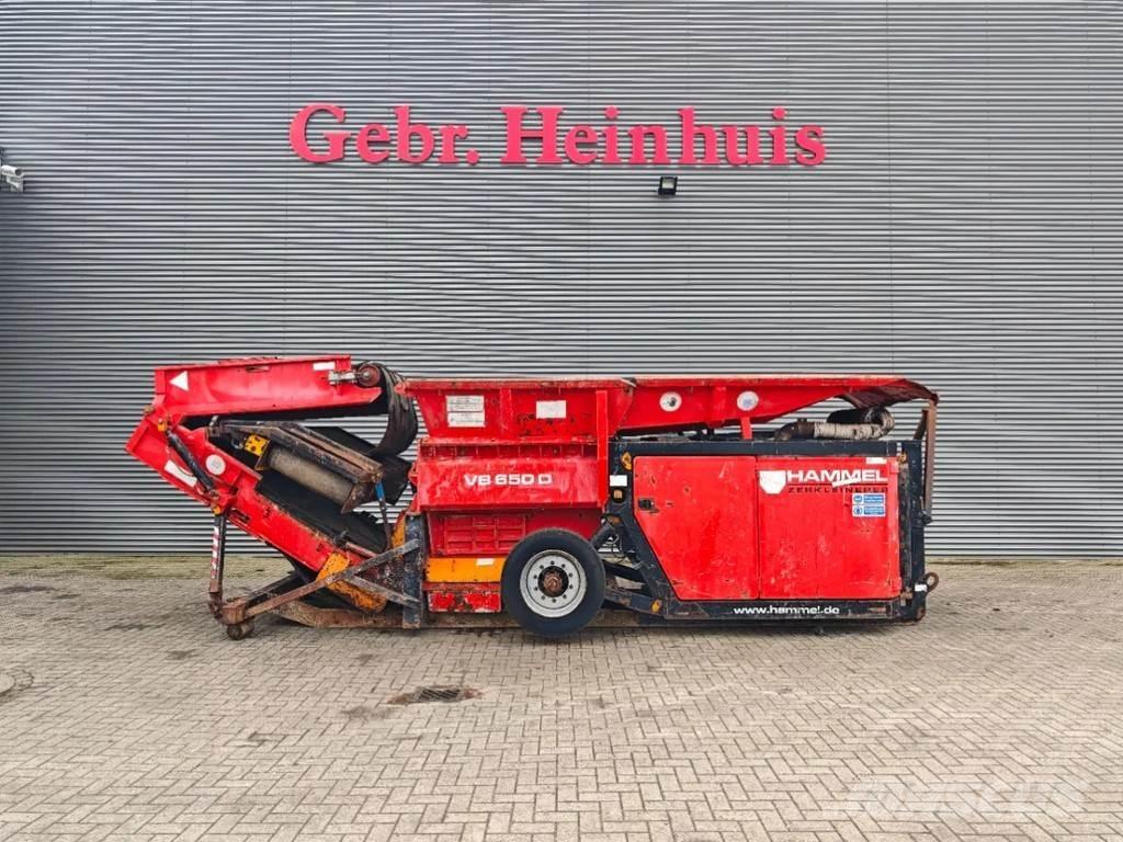 Hammel VB 650 D Atkritumu smalcinātāji