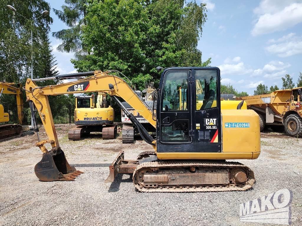 CAT 305.5 Kāpurķēžu ekskavatori