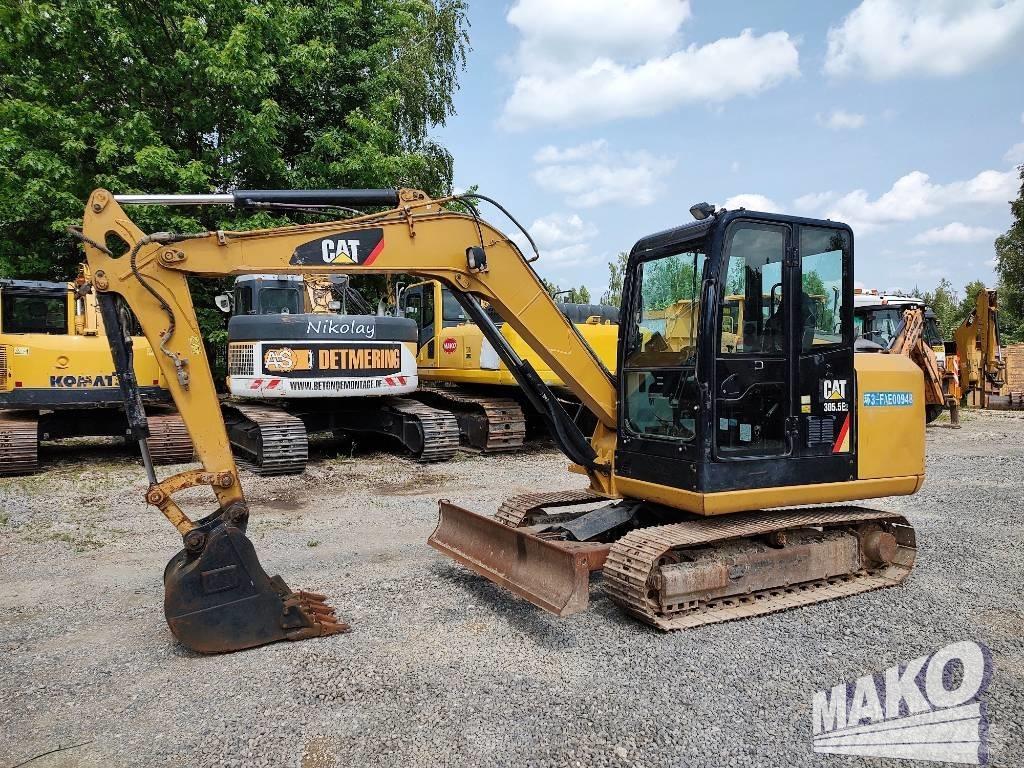 CAT 305.5 Kāpurķēžu ekskavatori