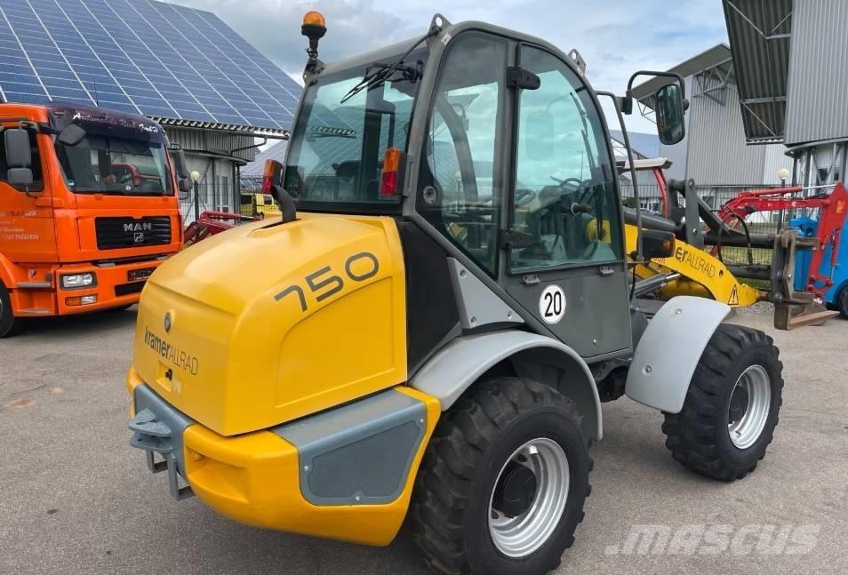 Kramer-allrad 750 Iekrāvēji uz riteņiem