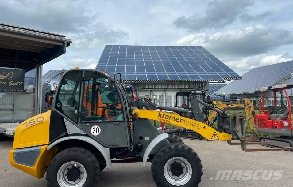 Kramer-allrad 750 Iekrāvēji uz riteņiem