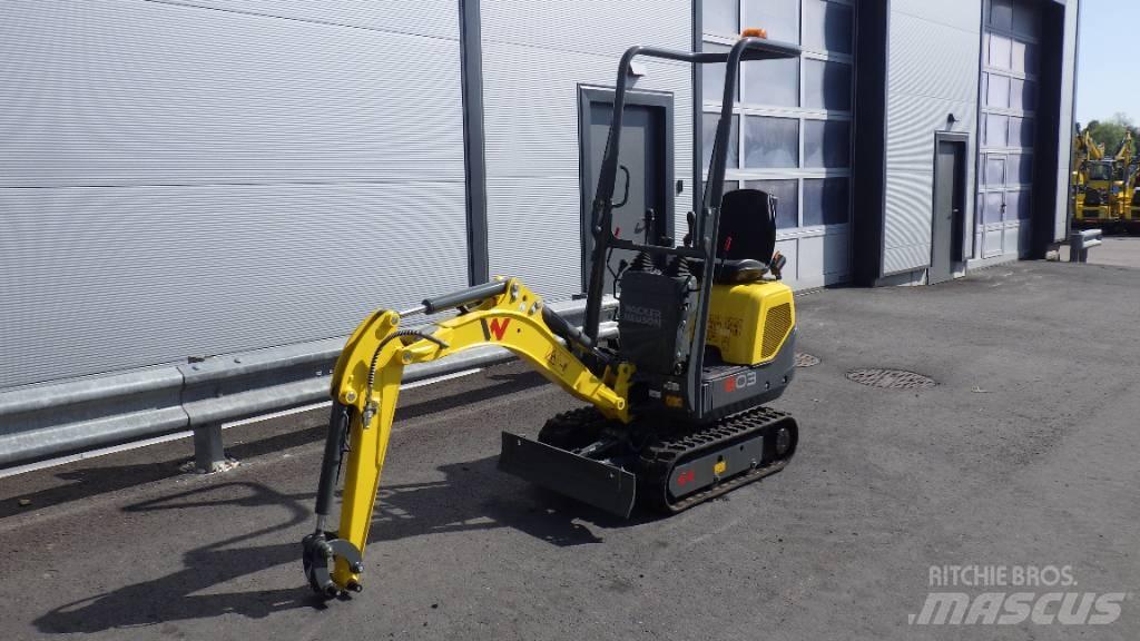 Wacker Neuson 803-2 Kāpurķēžu ekskavatori