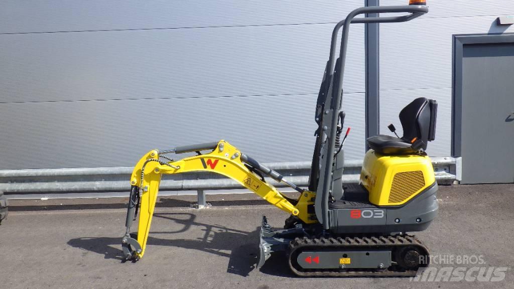Wacker Neuson 803-2 Kāpurķēžu ekskavatori