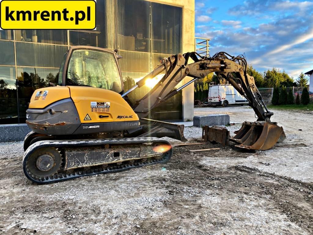 Mecalac 10 M CR Kāpurķēžu ekskavatori