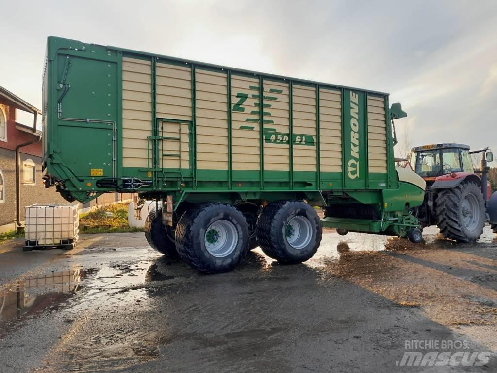 Krone ZX450GL Savācējpiekabes