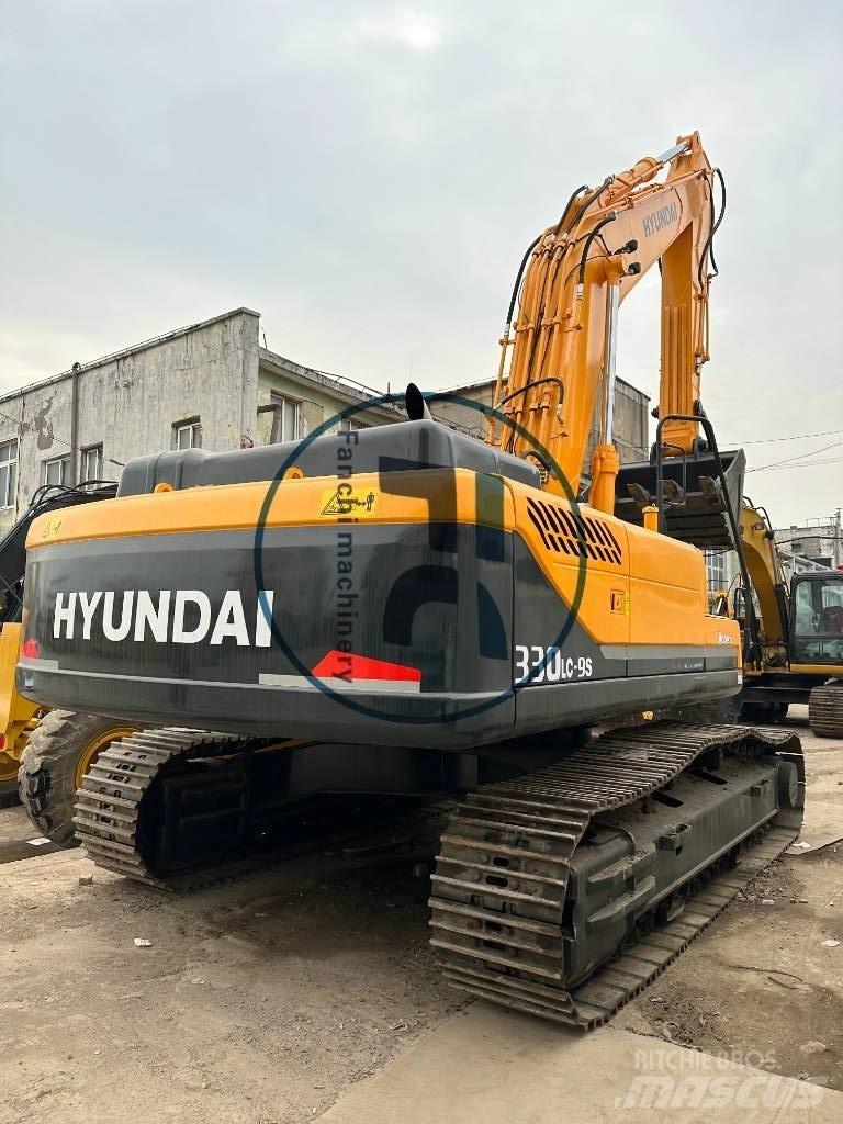 Hyundai 330LC-9T Kāpurķēžu ekskavatori
