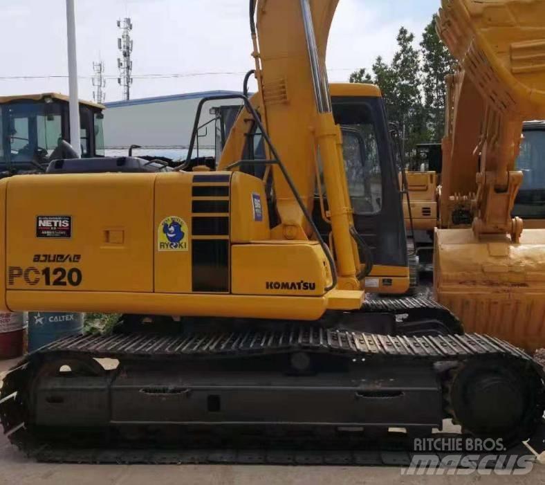 Komatsu pc120 Kāpurķēžu ekskavatori