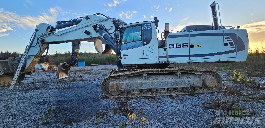 Liebherr R 966 HD Kāpurķēžu ekskavatori