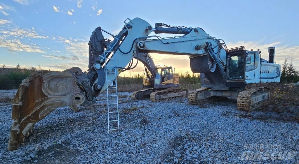 Liebherr R 966 HD Kāpurķēžu ekskavatori