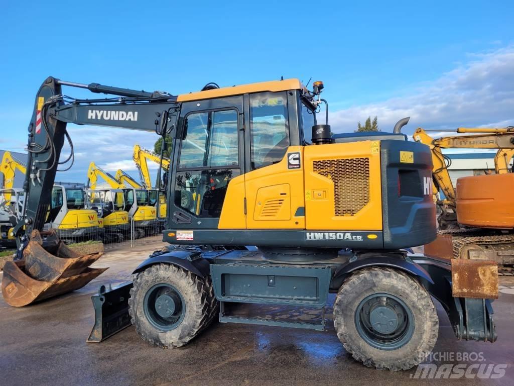 Hyundai HW 150 ACR Ekskavatori uz riteņiem
