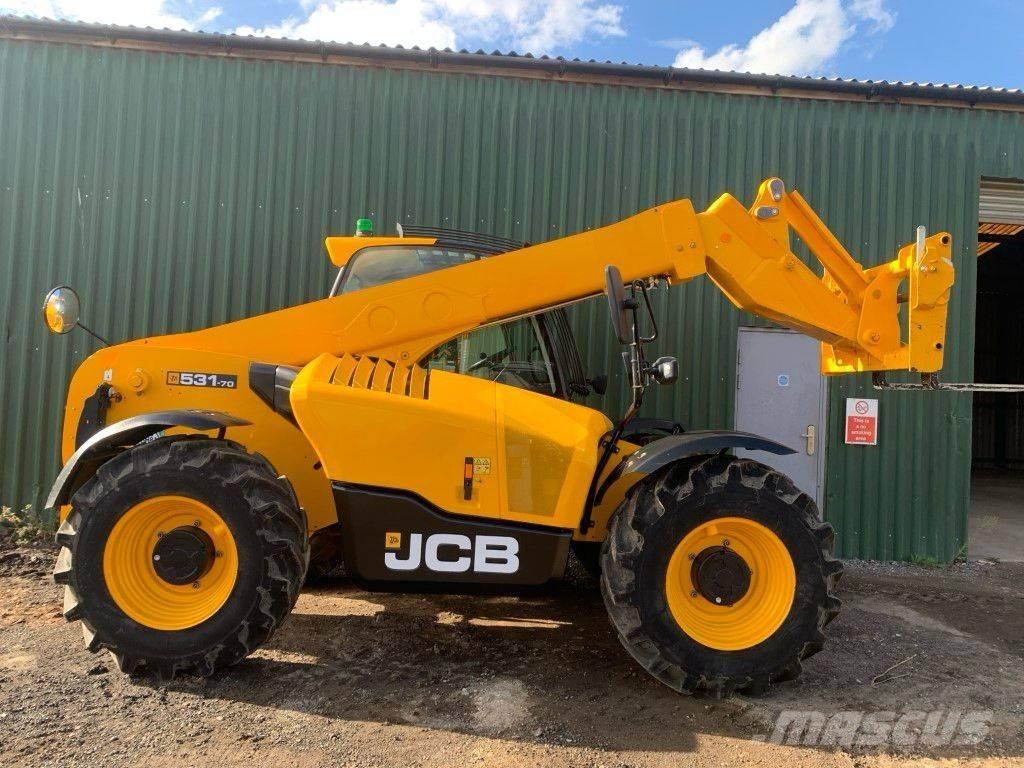 JCB 531-70 Teleskopiskie manipulatori