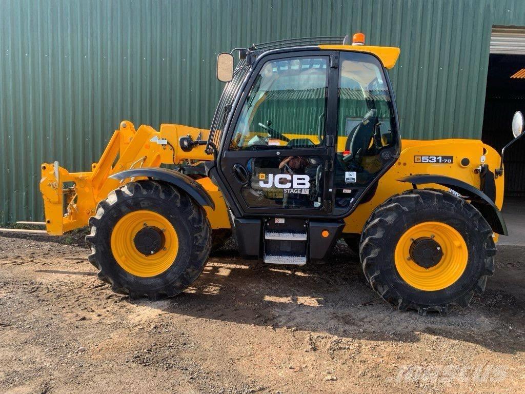 JCB 531-70 Teleskopiskie manipulatori
