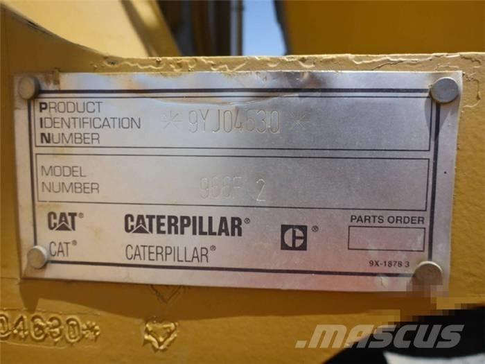 CAT 966 F Iekrāvēji uz riteņiem