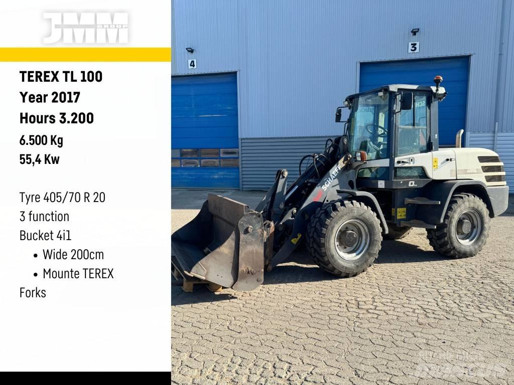 Terex TL 100 Iekrāvēji uz riteņiem