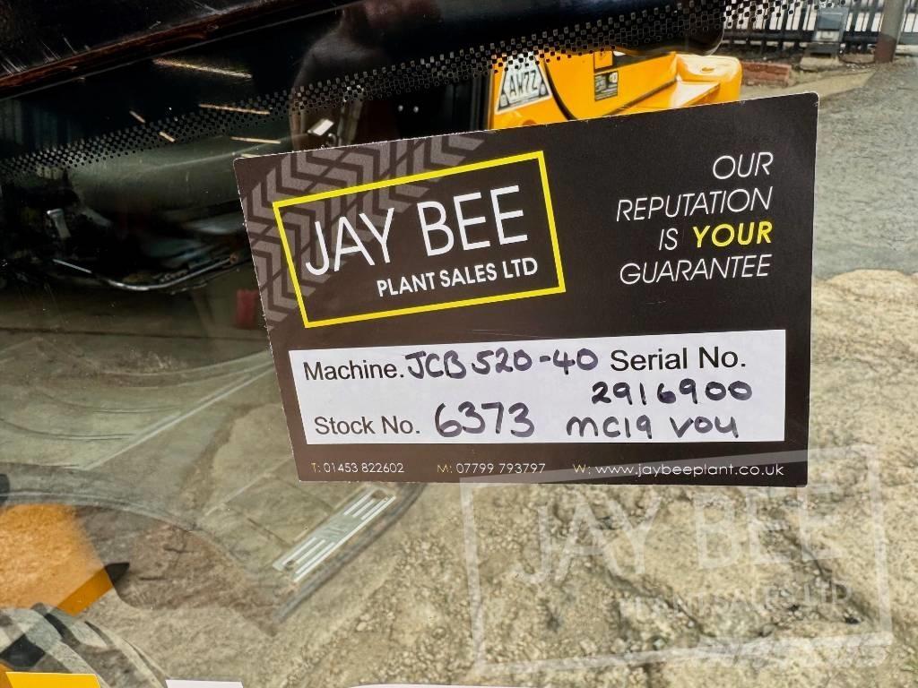 JCB 520-40 Teleskopiskie manipulatori
