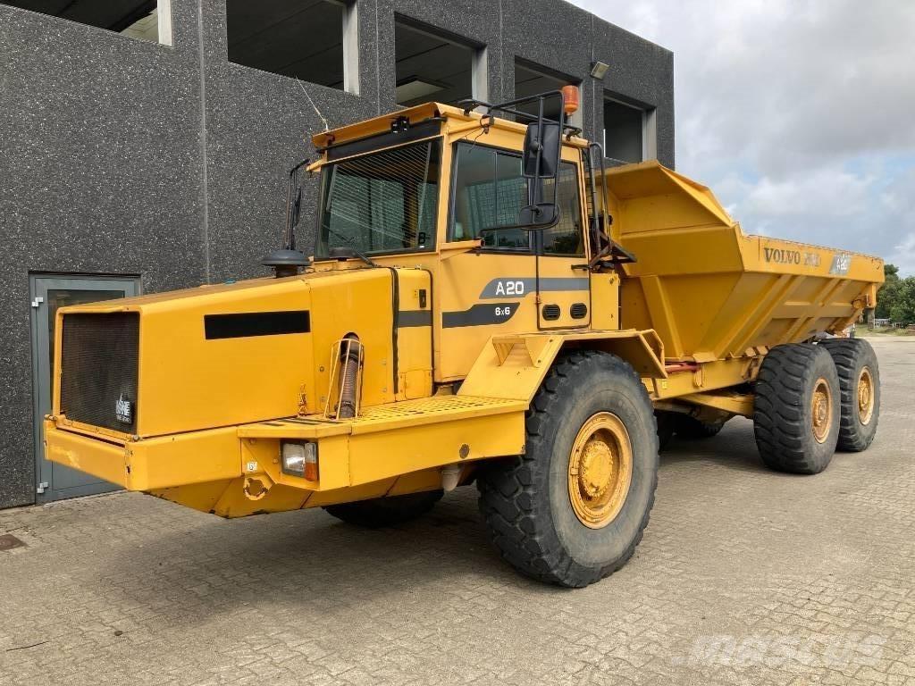 Volvo A 20 6x6 Artikulētie pašizgāzēji