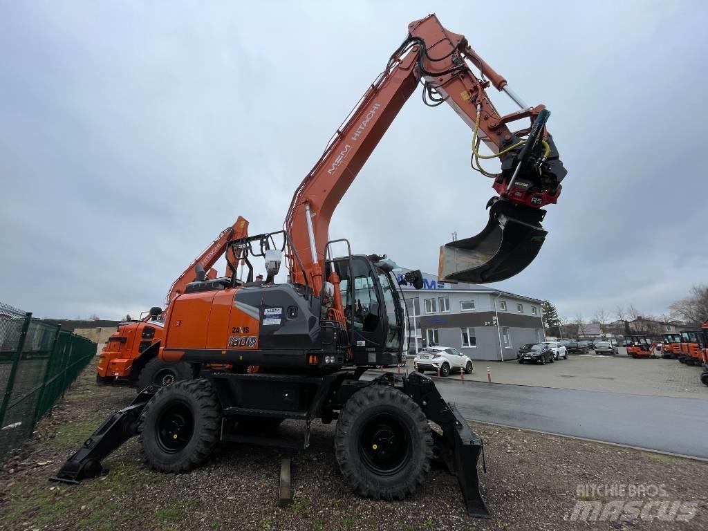 Hitachi ZX180W-7 Ekskavatori uz riteņiem