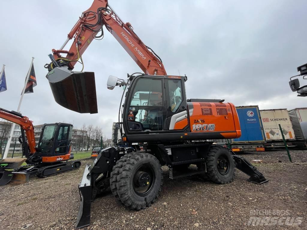 Hitachi ZX180W-7 Ekskavatori uz riteņiem