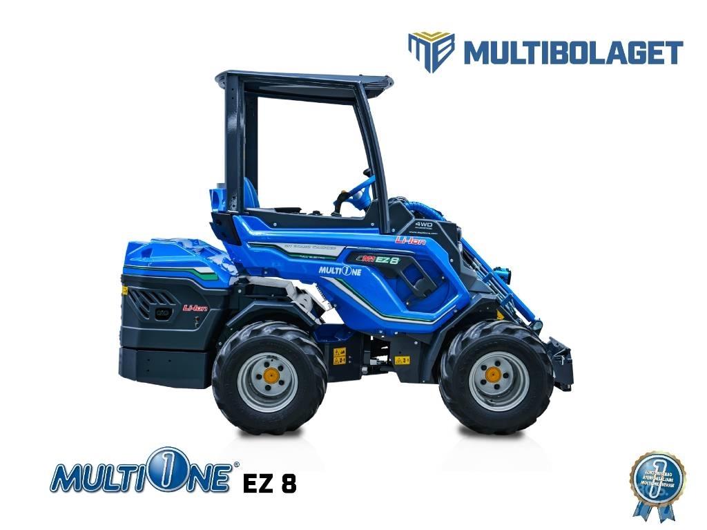 Multione EZ 8 Lietoti riteņu kompaktiekrāvēji