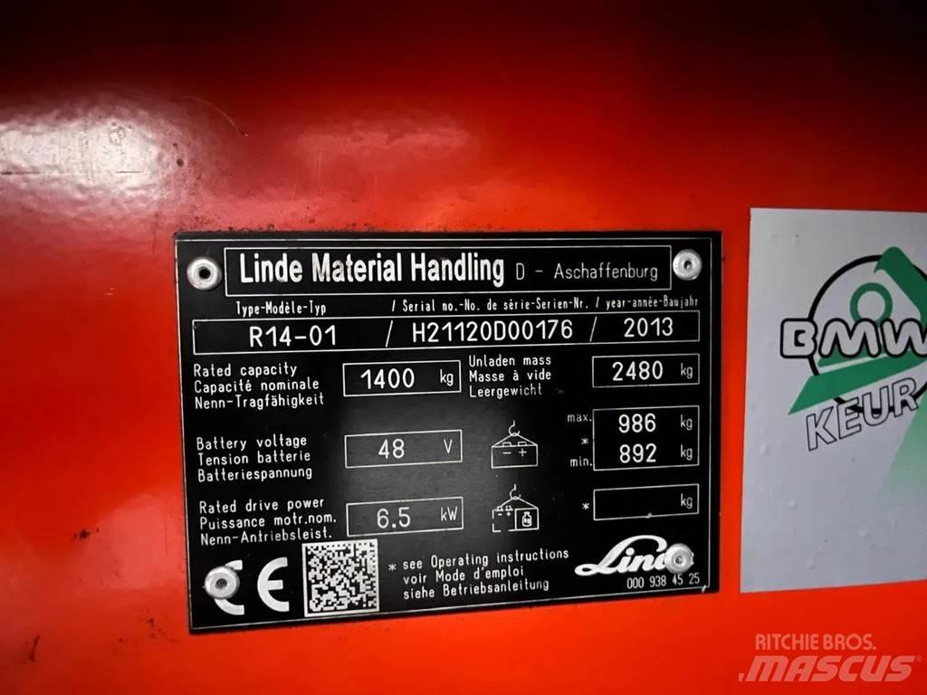 Linde R14-01 Lielaugstuma pārvadātājs