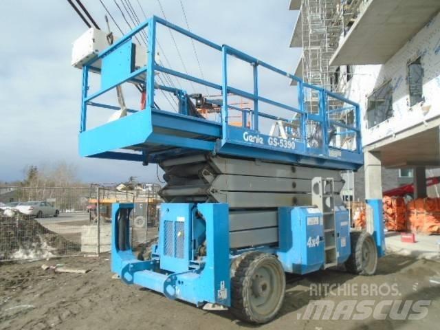 Genie GS 5390 Šķerveida pacēlāji