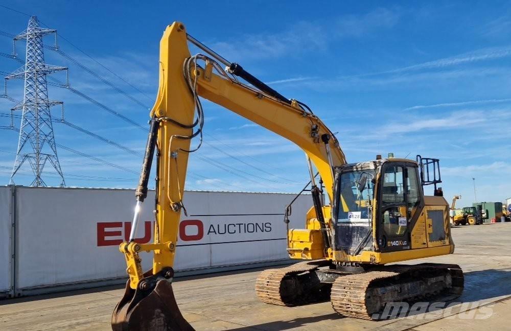 JCB 140 XL Kāpurķēžu ekskavatori