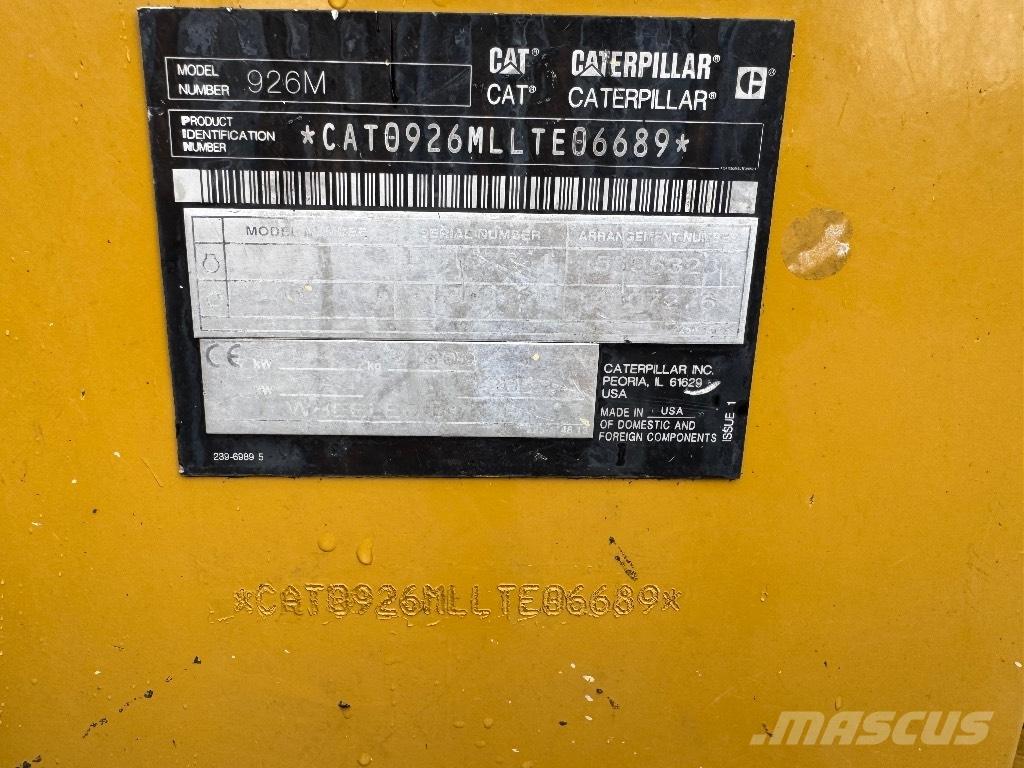 CAT 926 M Iekrāvēji uz riteņiem