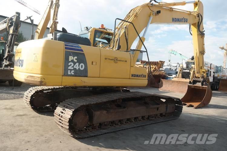 Komatsu PC 240-8 Kāpurķēžu ekskavatori