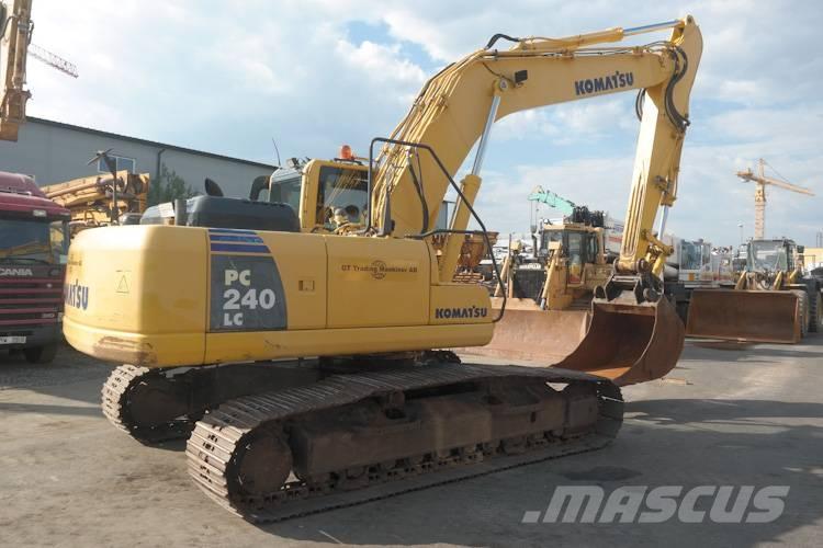 Komatsu PC 240-8 Kāpurķēžu ekskavatori