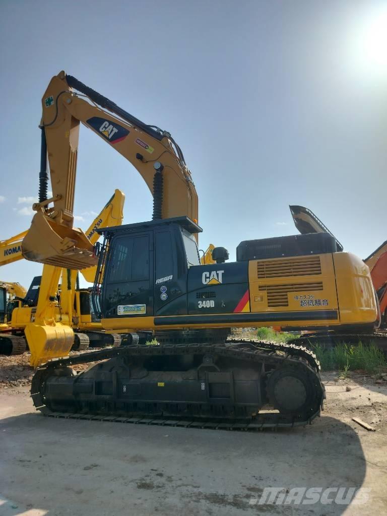 CAT 340 Kāpurķēžu ekskavatori
