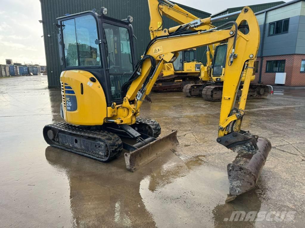Komatsu PC 26 MR-3 Mini ekskavatori < 7 t
