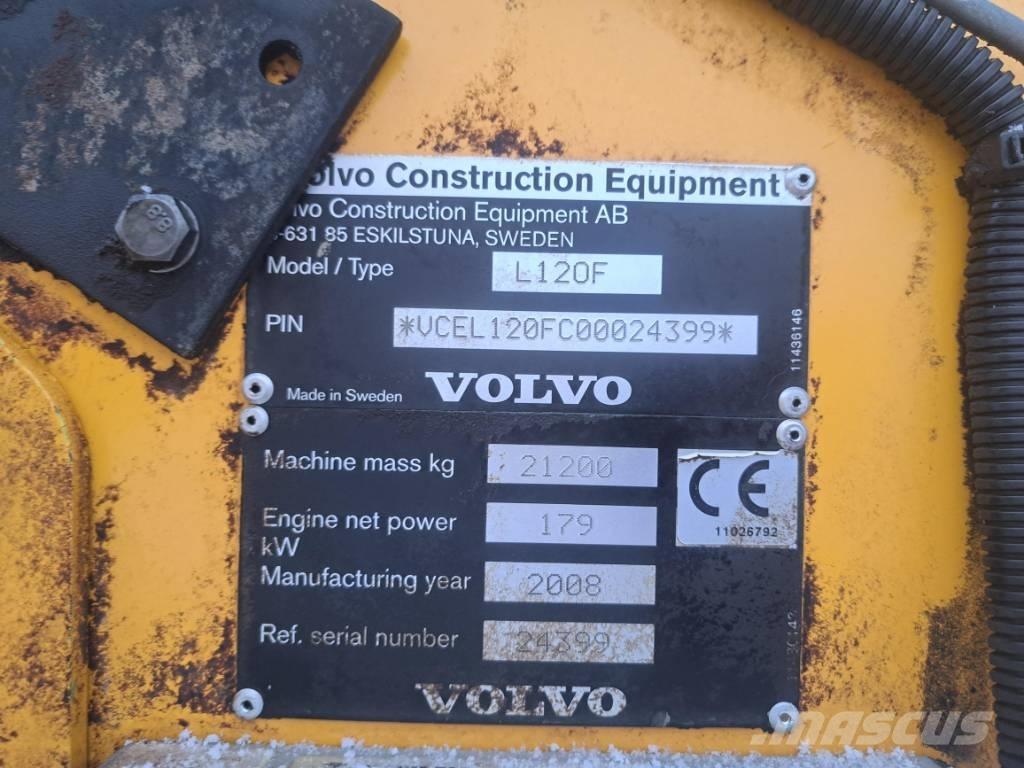 Volvo L 120 F Iekrāvēji uz riteņiem