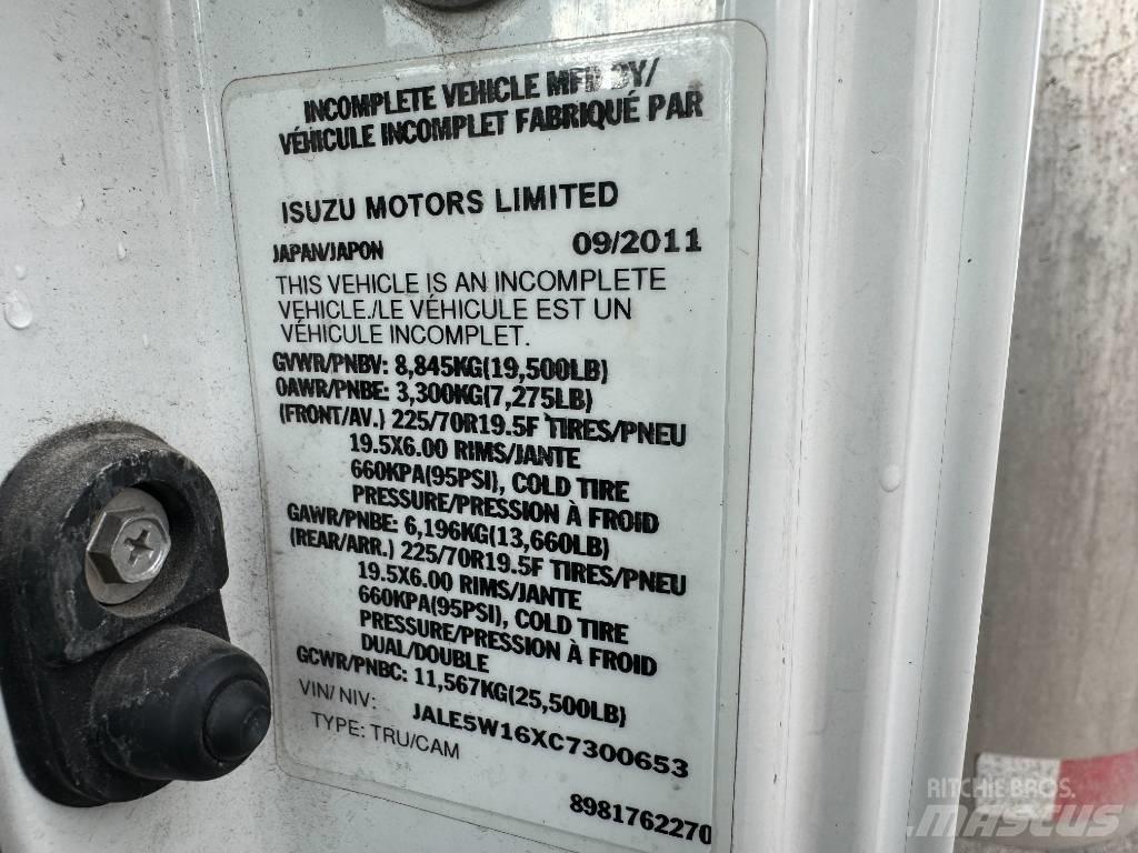 Isuzu NRR Preču pārvadāšanas furgoni