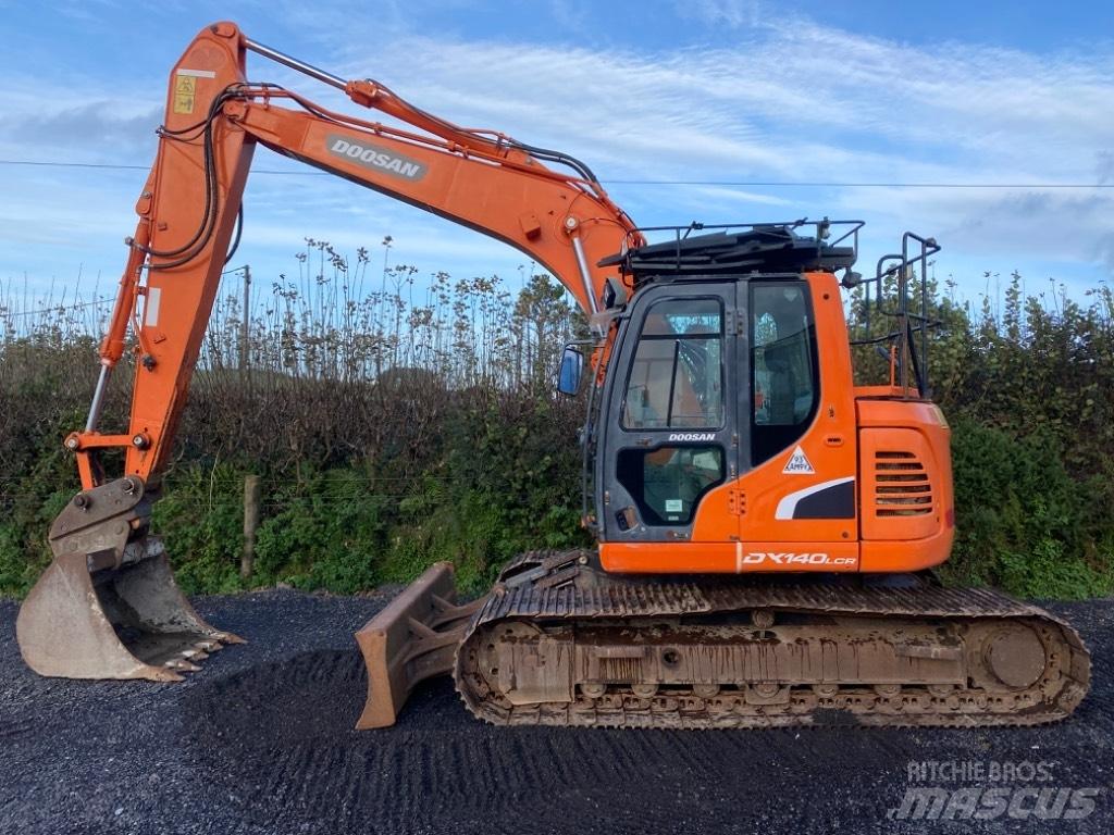 Doosan DX 140 LCR-3 Kāpurķēžu ekskavatori