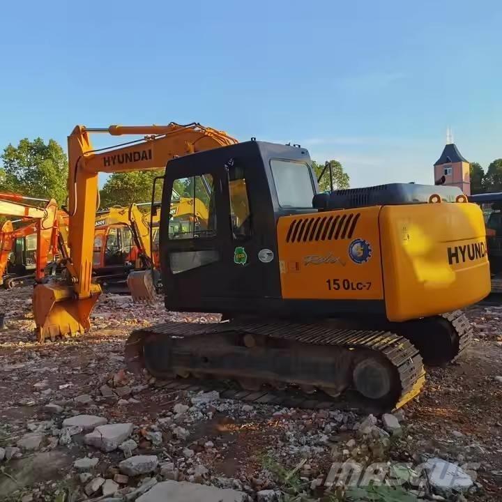 Hyundai 150LC -7 Kāpurķēžu ekskavatori