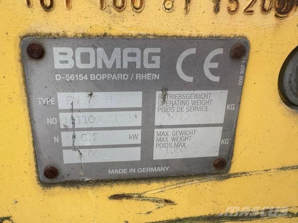 Bomag BW75H Citi veltņi
