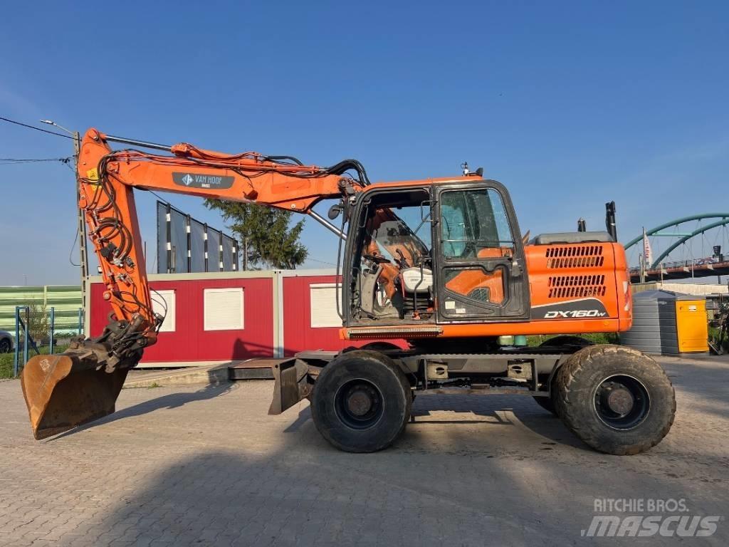 Doosan DX 160 W-3 Ekskavatori uz riteņiem