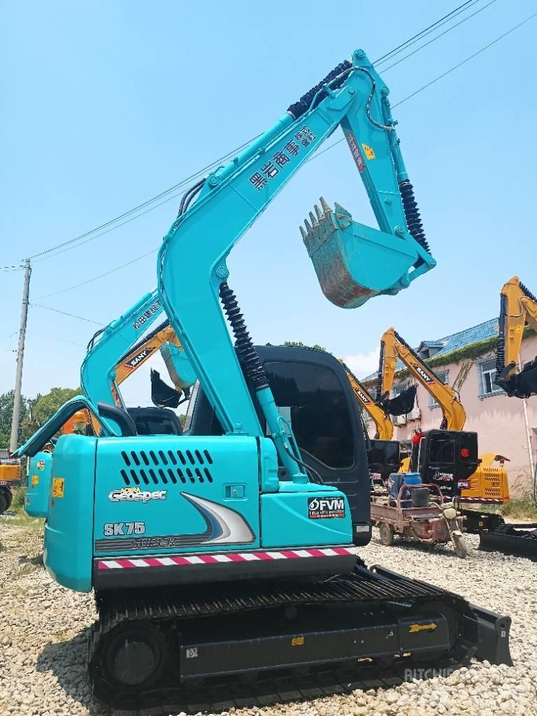 Kobelco sk75-8 Kāpurķēžu ekskavatori