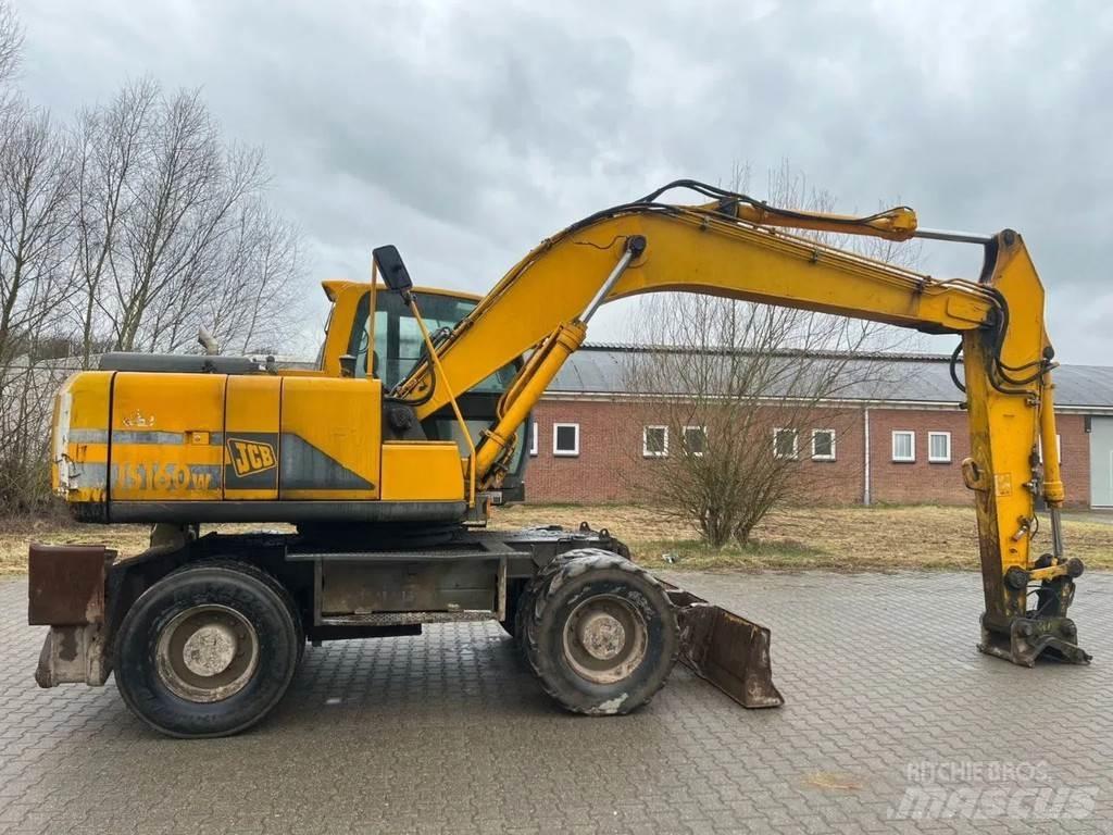 JCB JS 160W Ekskavatori uz riteņiem