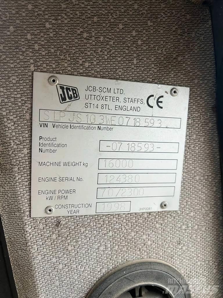 JCB JS 160W Ekskavatori uz riteņiem