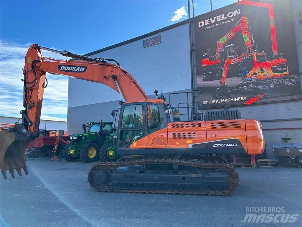 Doosan DX340LC-5 Kāpurķēžu ekskavatori