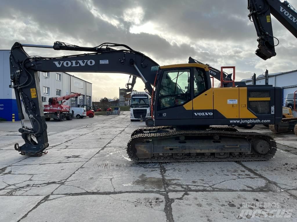 Volvo EC220EL Kāpurķēžu ekskavatori