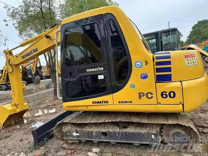 Komatsu PC 60 Kāpurķēžu ekskavatori