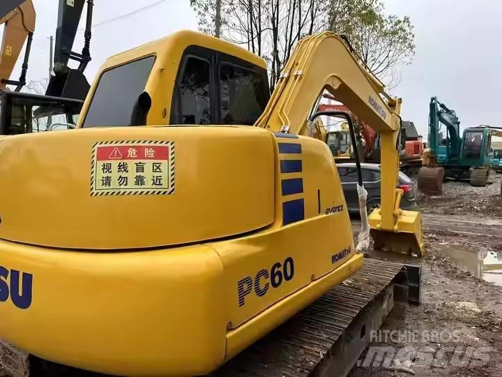 Komatsu PC 60 Kāpurķēžu ekskavatori