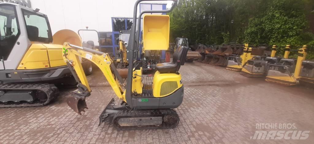Wacker Neuson 803 Kāpurķēžu ekskavatori