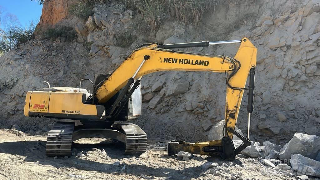 New Holland E 215 B Kāpurķēžu ekskavatori